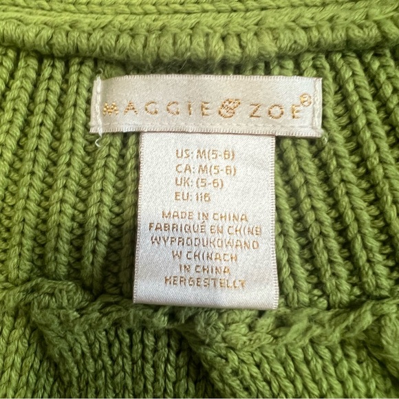 Maggie & Zoé little girl knit sweater size 5 - Picture 9 of 9